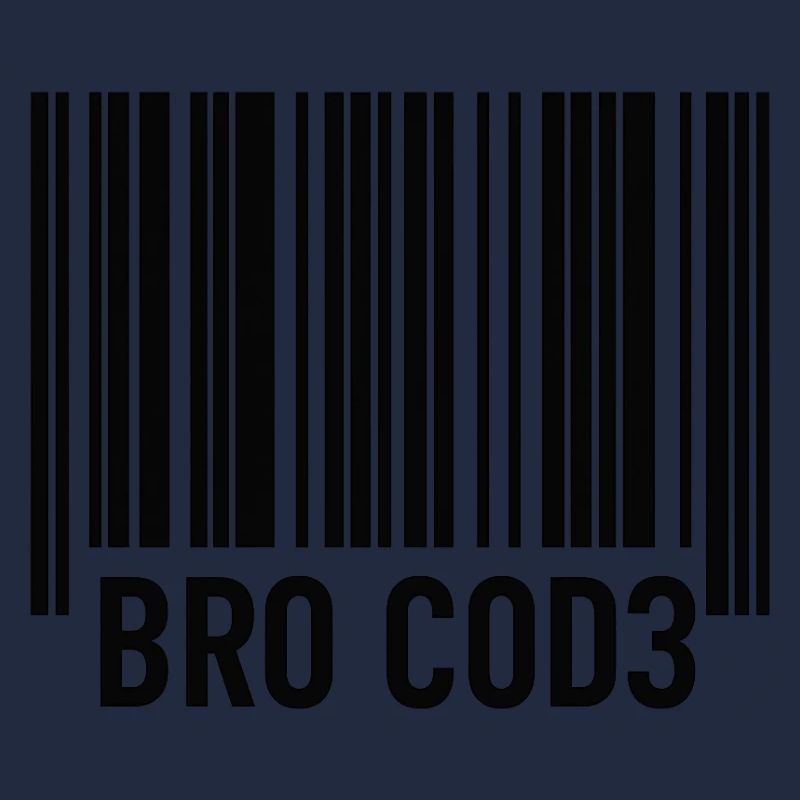 Bro Cod3 Barcode Design - Bro Code
