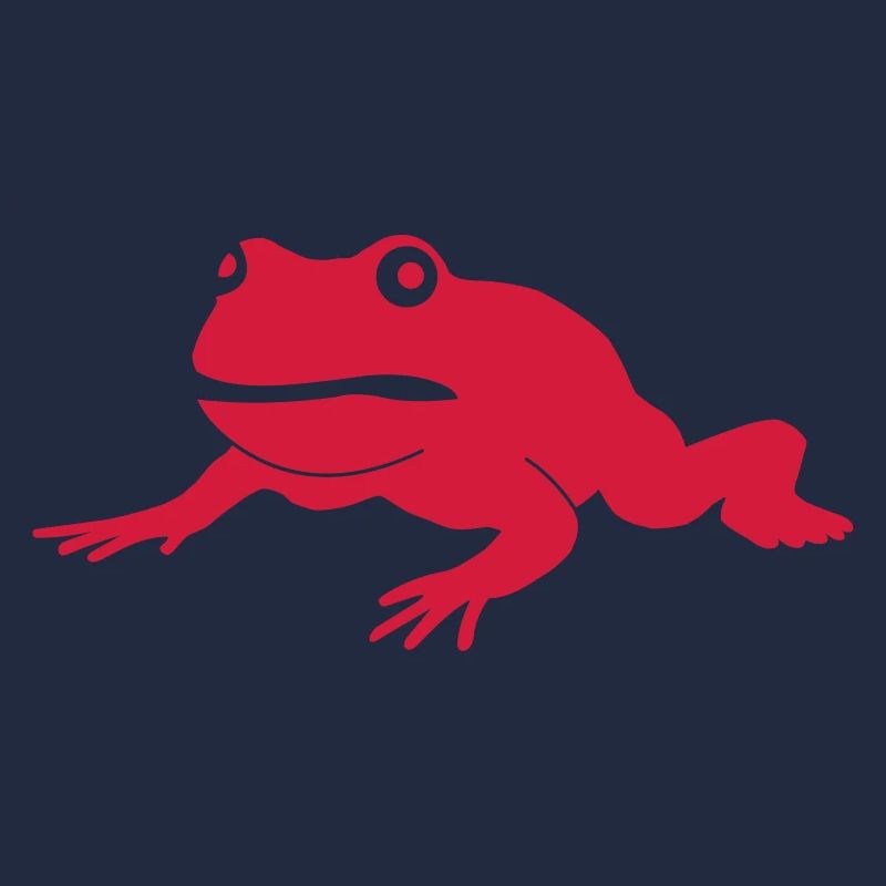 grumpy frog