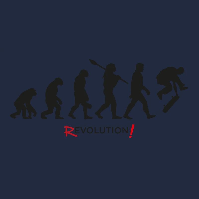 Skateboard Skateboard der Entwicklungsrevolution