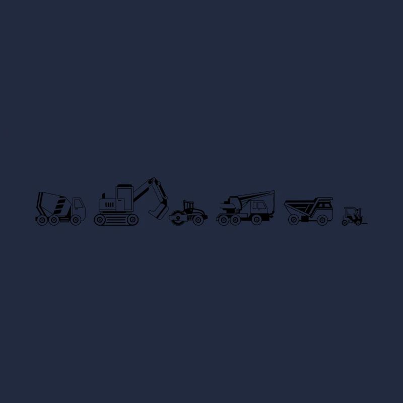 Construction Vehicles - Trucks, Diggers & Cranes