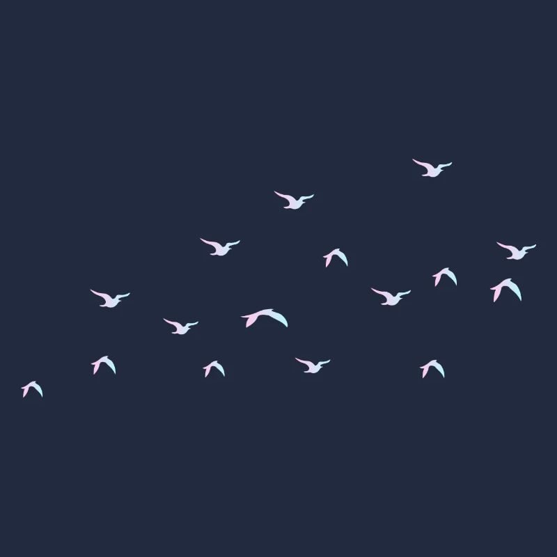 Vogel Flug Süden Geschenkidee