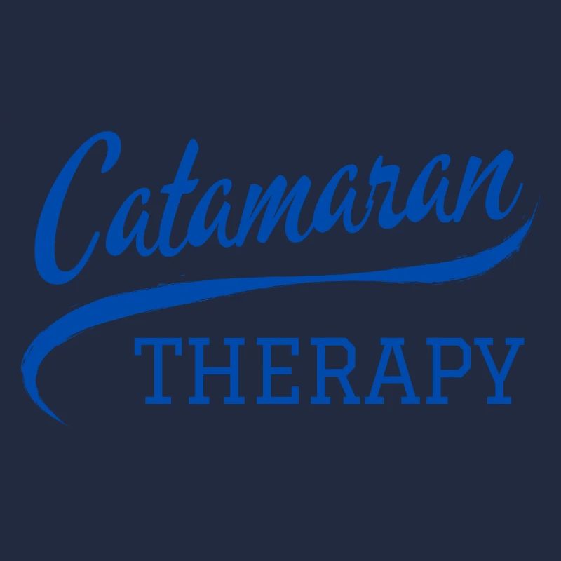Catamaran Therapy Typography US sport