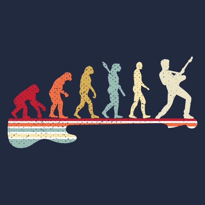 Evolution au guitariste, j’aime les notes et la musique