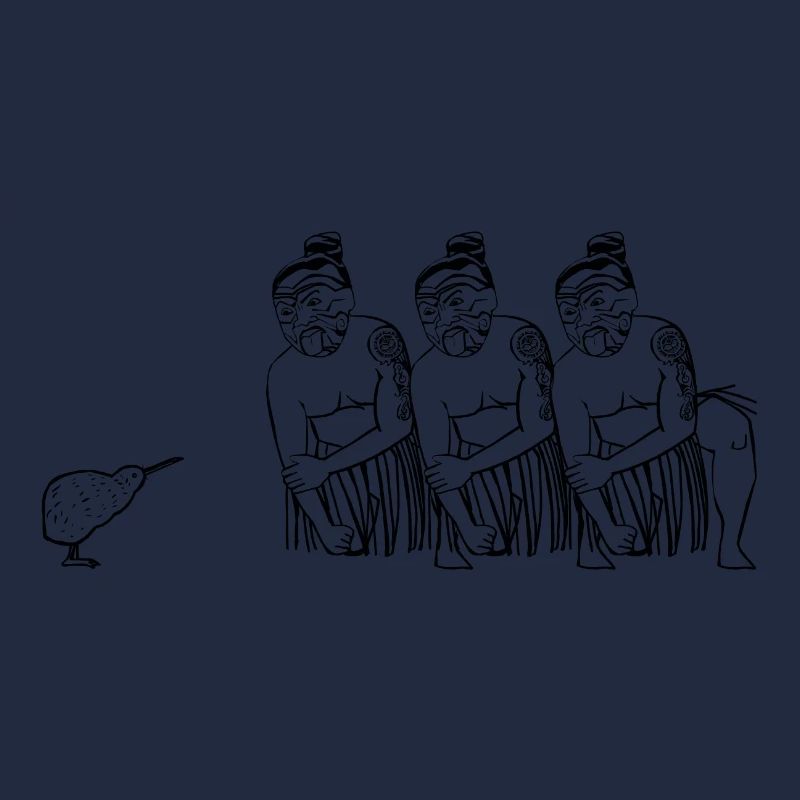 Maori avec Kiwi