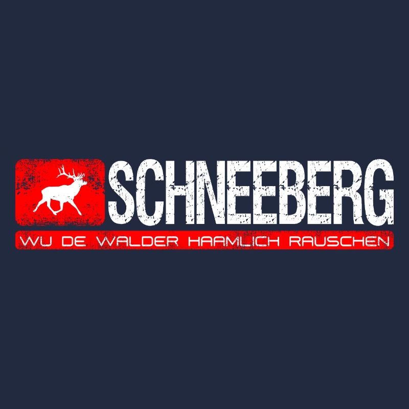 Schneeberg Wu de walder haamlich rauschen