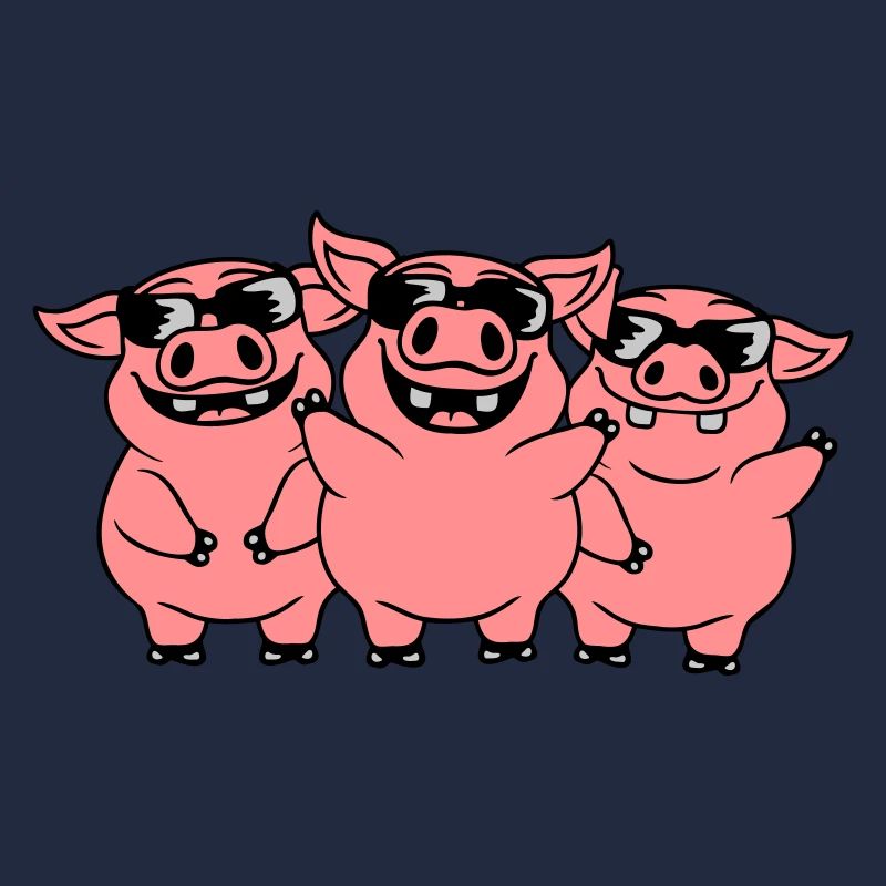 Lunettes de soleil Cool Pigs Équipe