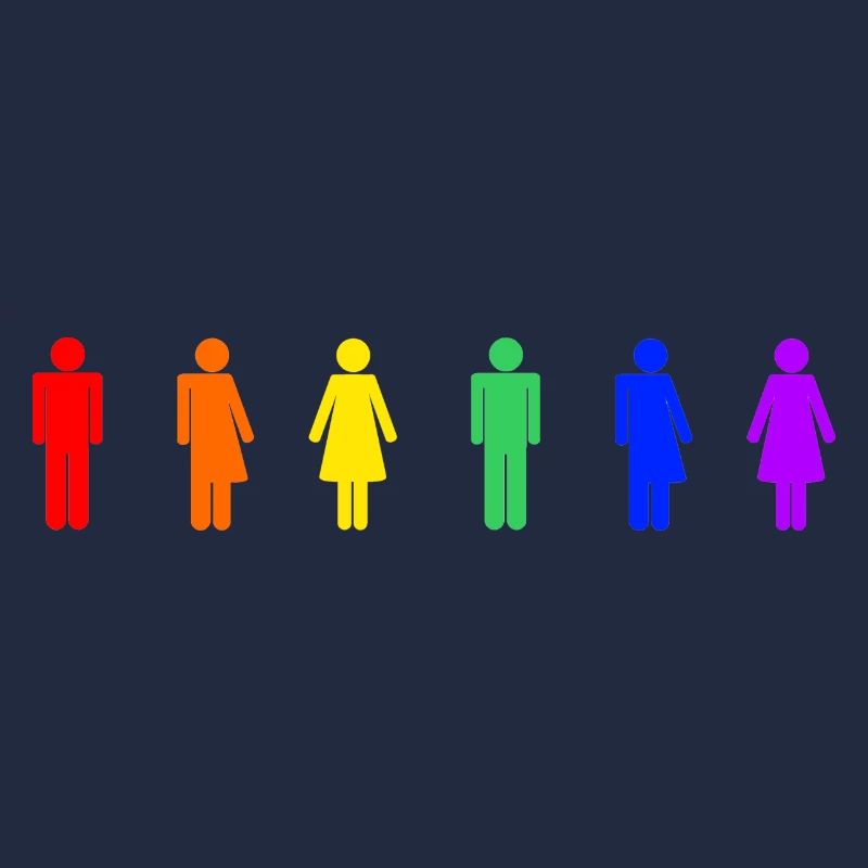 Regenbogenmenschen Regenbogen LGBT