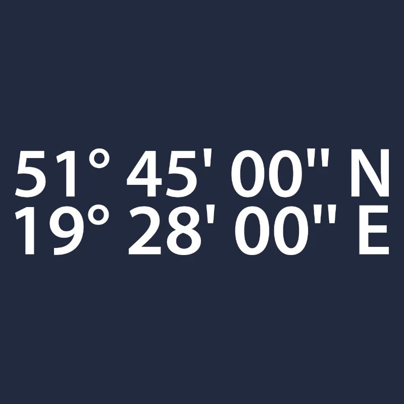 Łódź coordinates