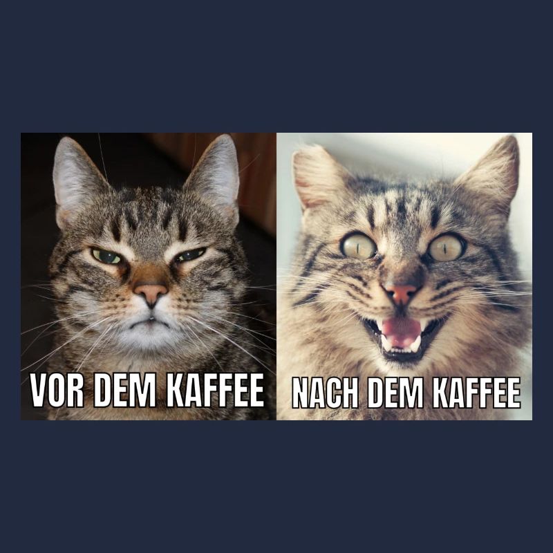 Nach und Vor dem Kaffe