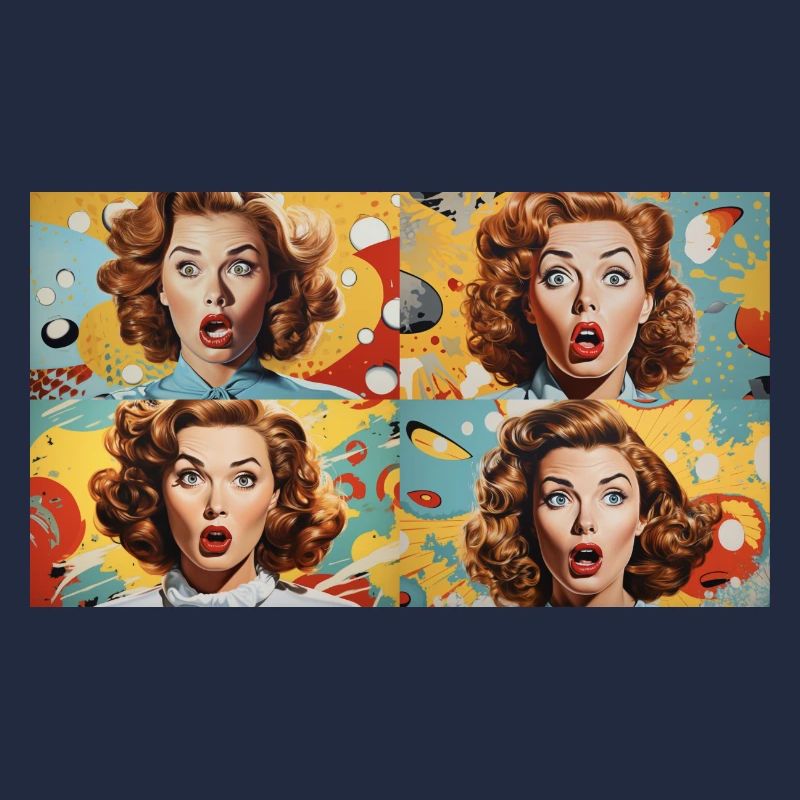 Bionic Women Pop Art