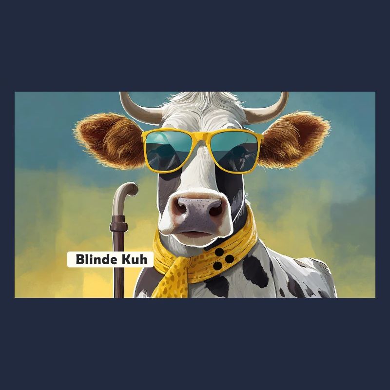 Jeu de mots : expression ambiguë – Blinde Kuh (vache aveugle)