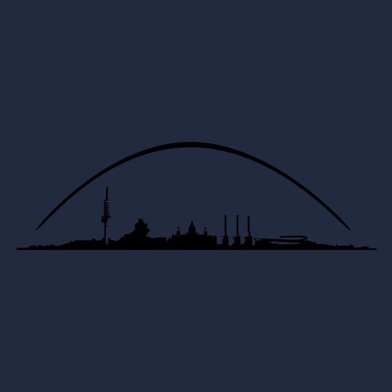 Hannover // Skyline // Silhouette // Skylineshirt