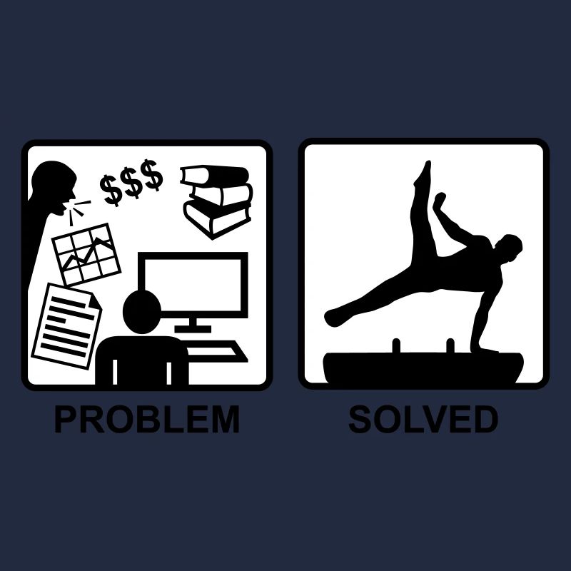 Gymnast, Gymnastics solves problems - Men
