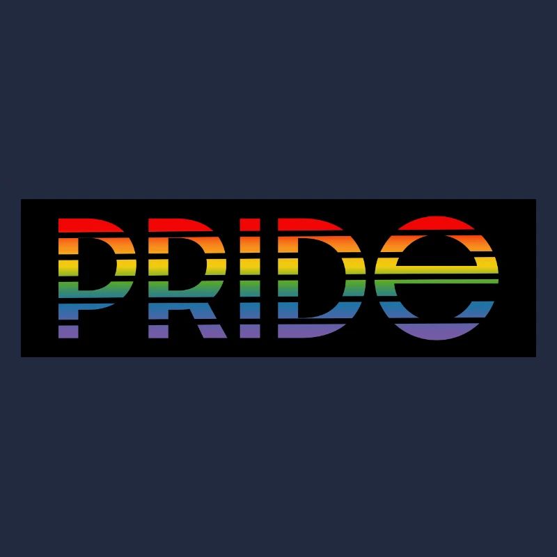 Pride rainbow black background