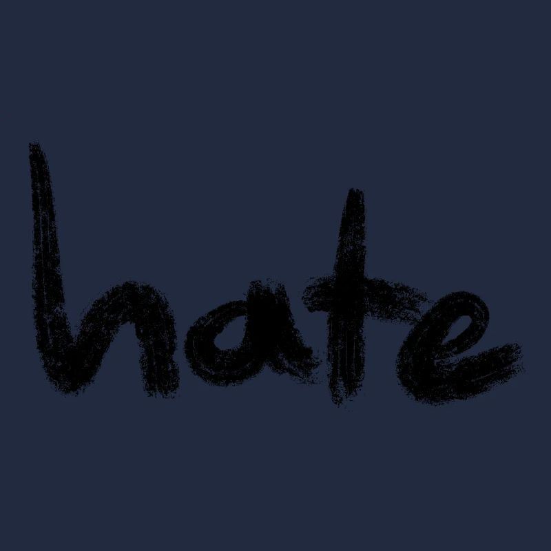 Texte de haine Noir