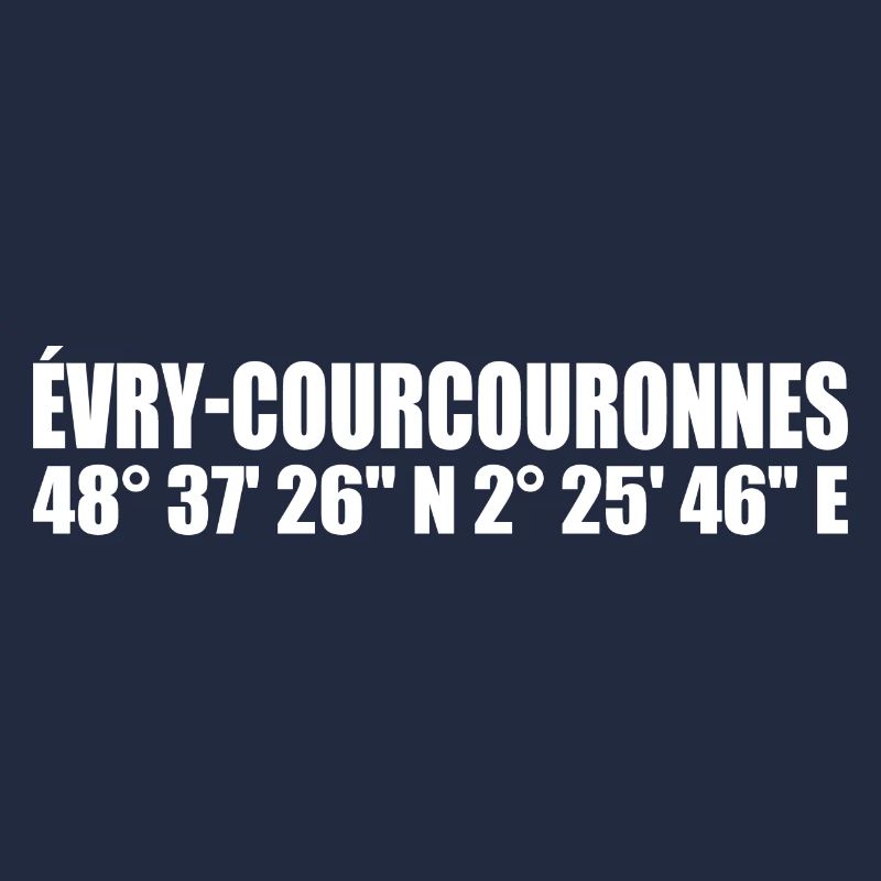 Évry-Courcouronnes coordinates