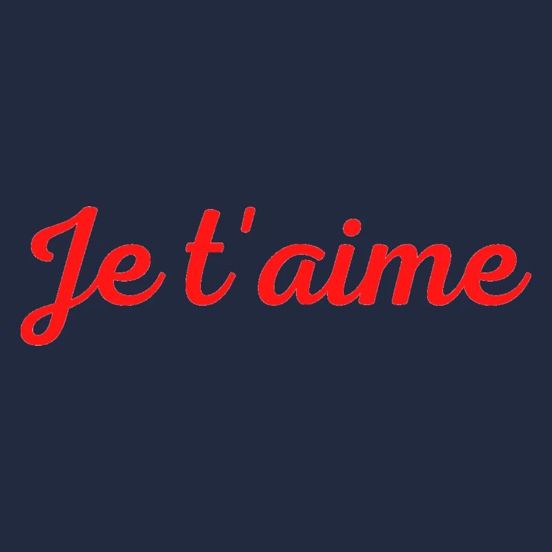 Je t'aime