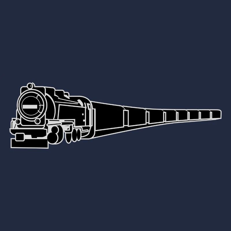 Vinted Retro Railway Train
