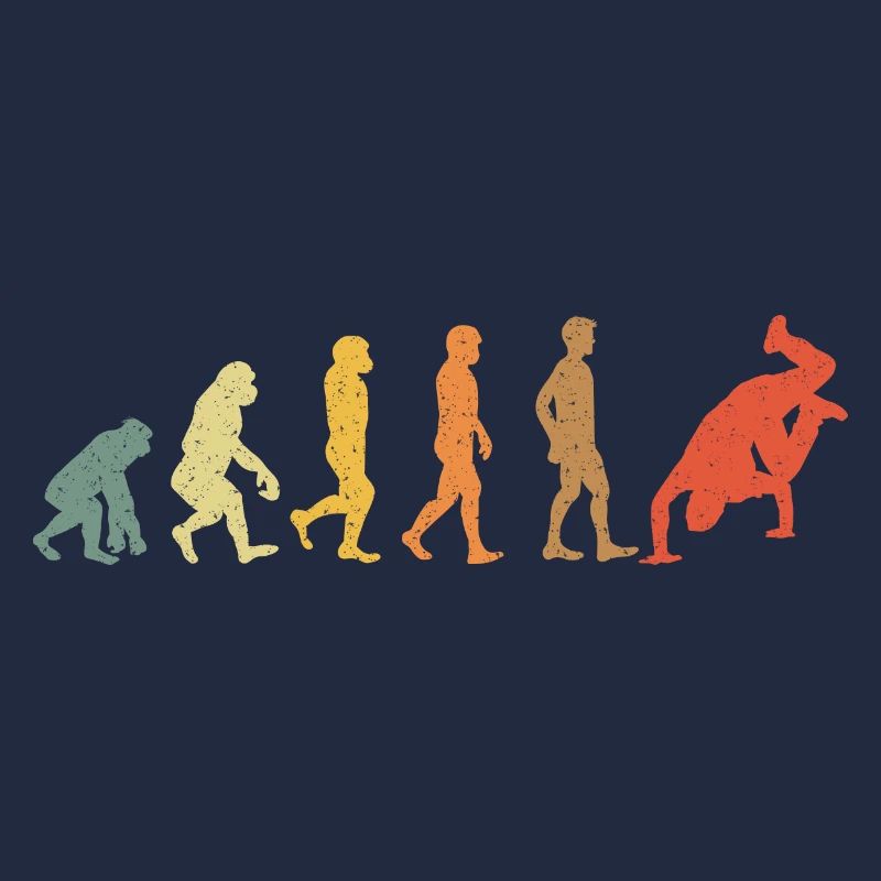Breakdance Evolution vintage retro