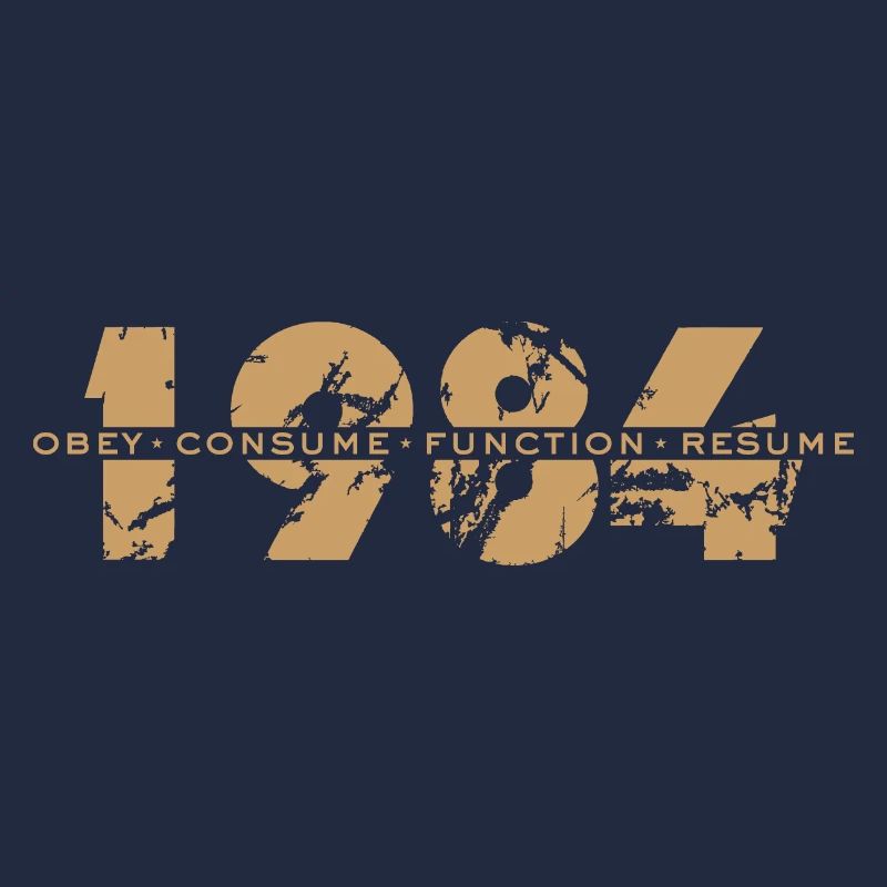 1984 Proverbes rimés - Obéir, consommer, répéter