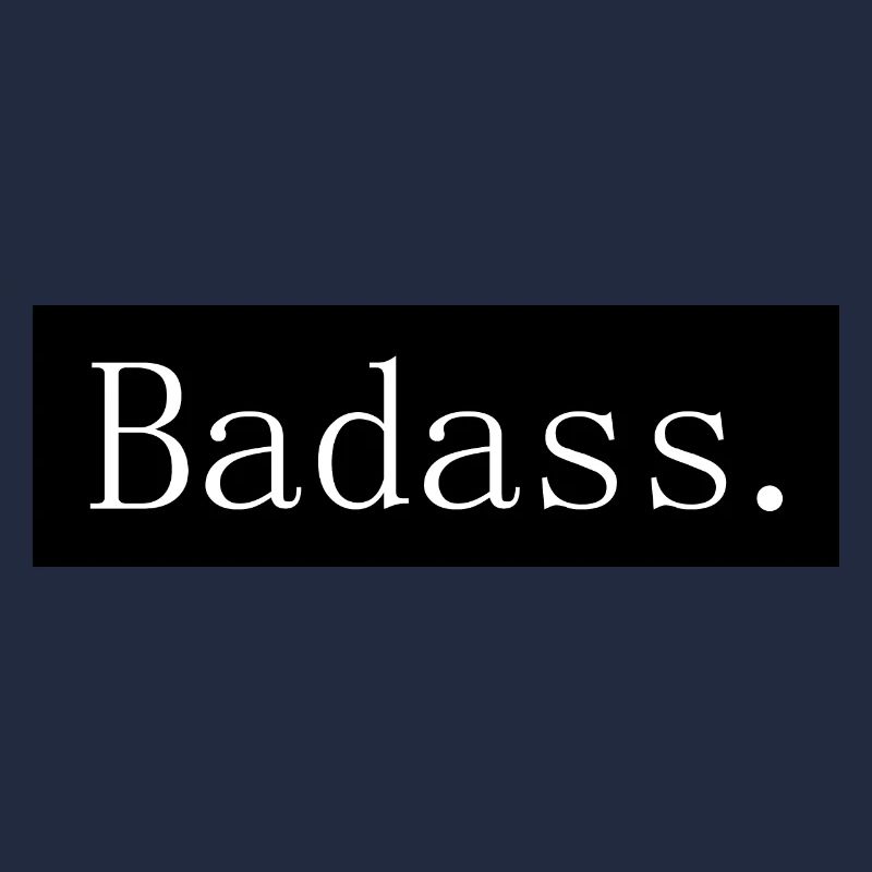 [HD] Badass schwarzer Rahmen