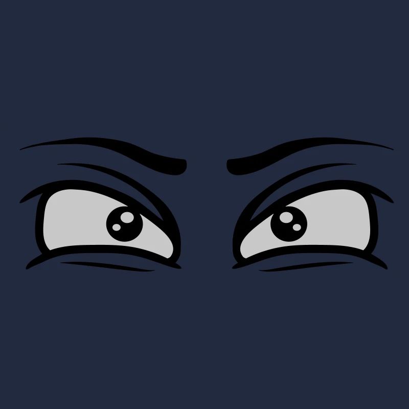 Volonté Yeux déterminés