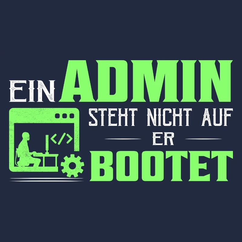 Ein Admin steht nicht auf Er bootet It Programmier
