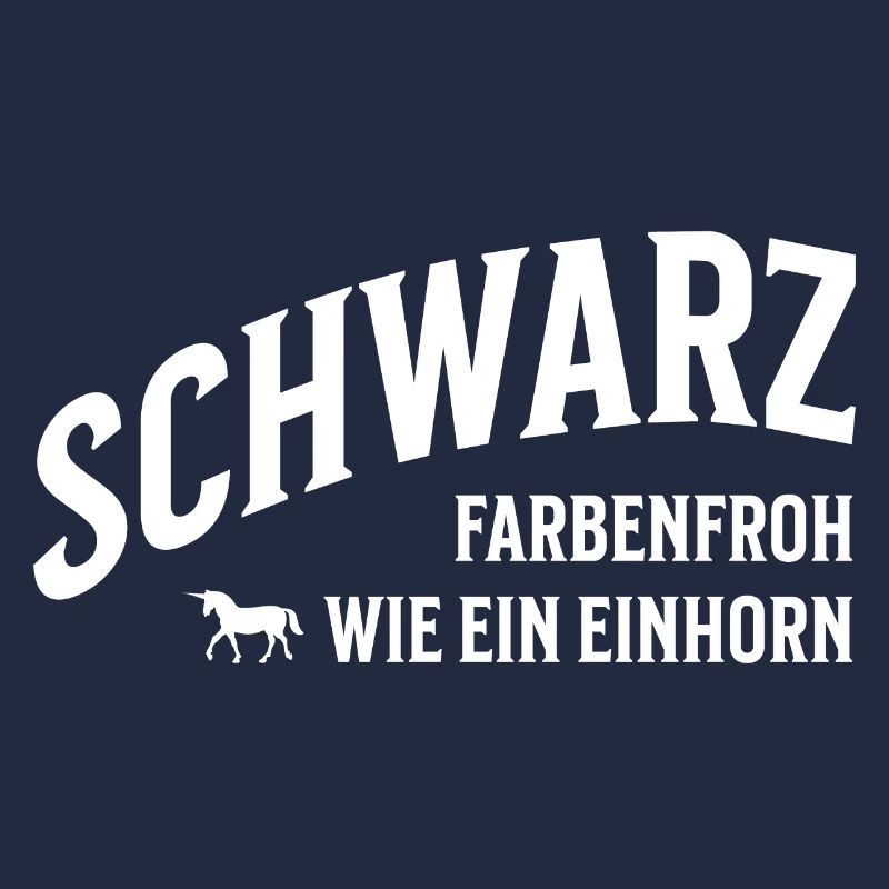 Schwarz wie ein Einhorn