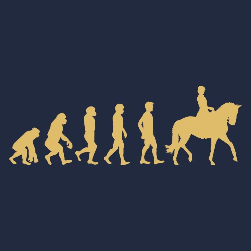 Pferd Reiten Evolution