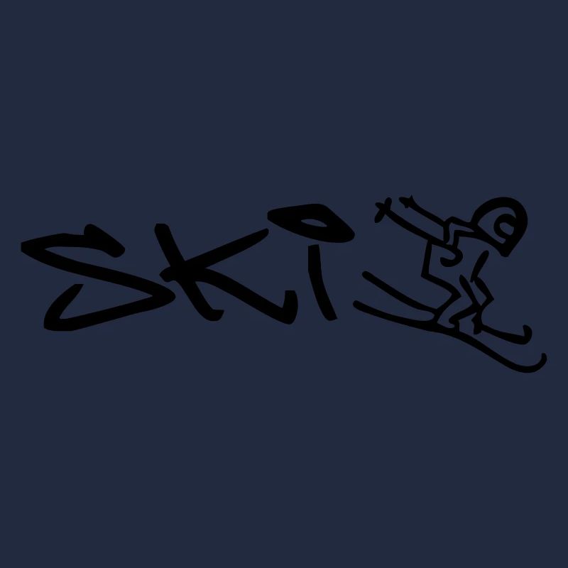 Ski alpin d’hiver