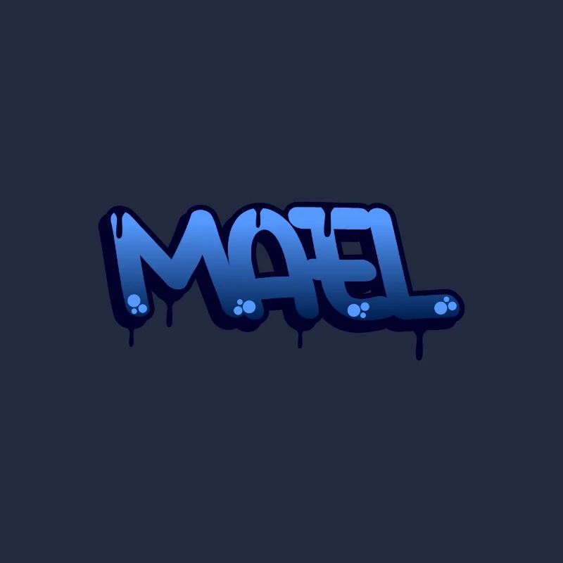 Graffiti Vorname Mael