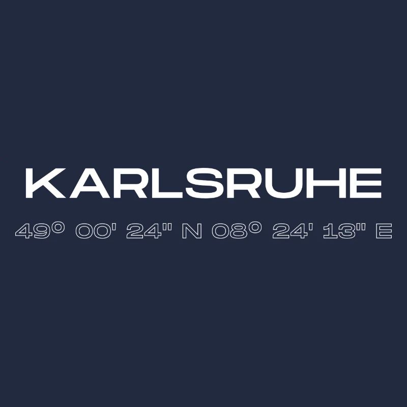 Karlsruhe coordinates