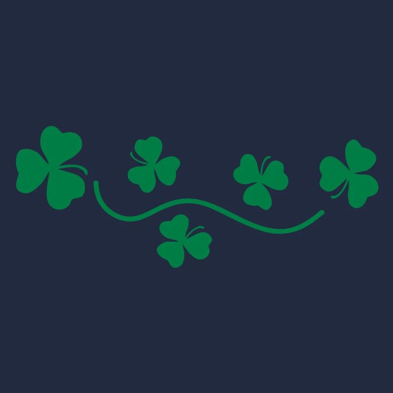 feuilles shamrock de trèfle