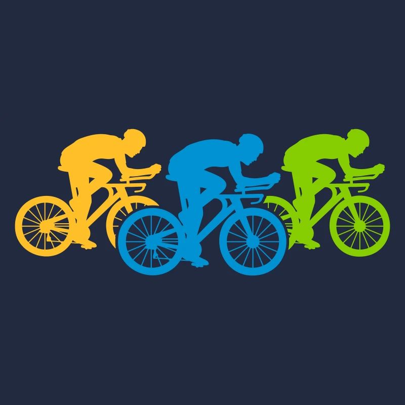 Triathlon par équipe à vélo