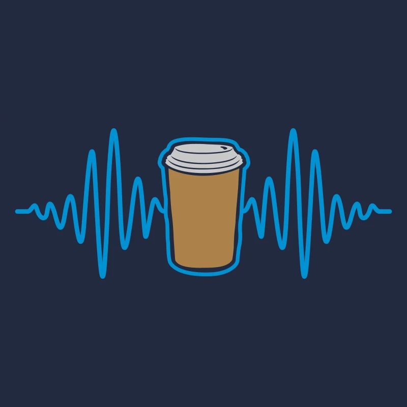 Frequenz Kaffee Becher unterwegs