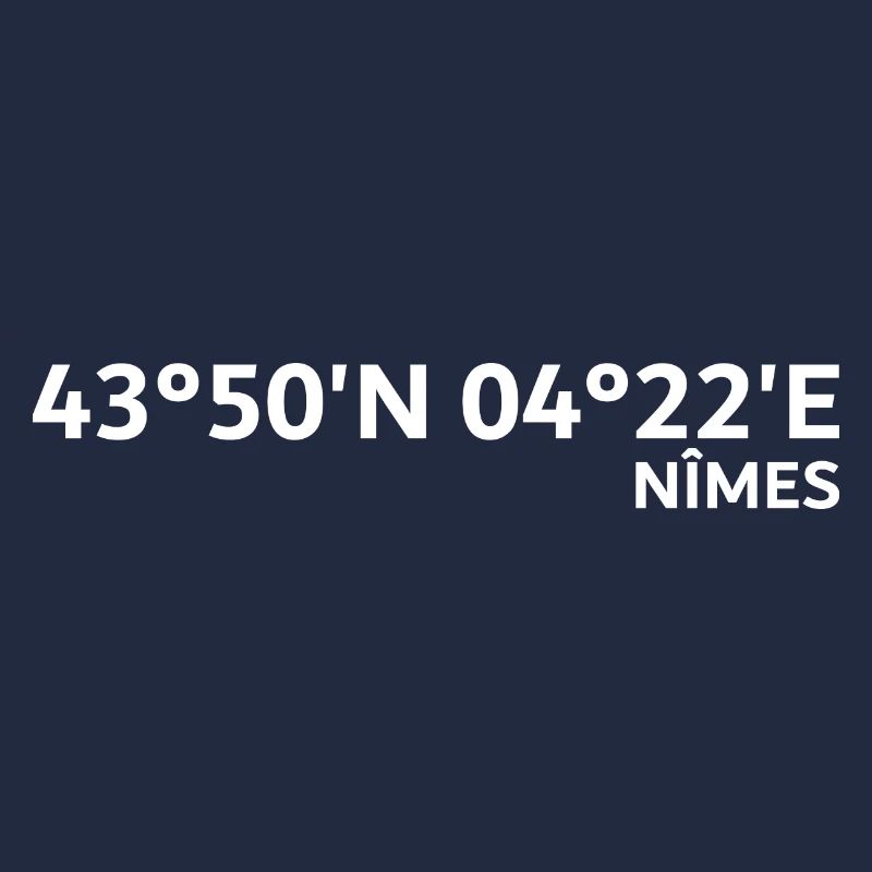 Coordonnées de Nîmes