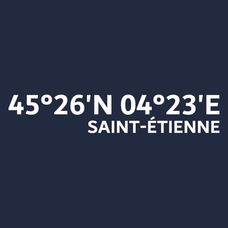 Coordonnées de Saint-Étienne