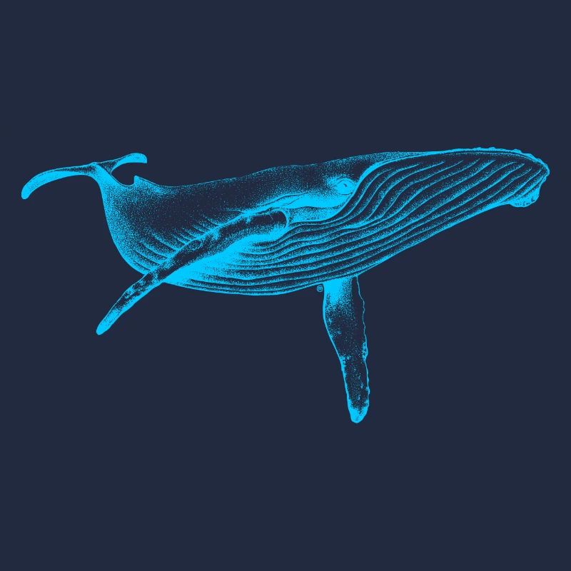 Rorqual bleu (néon)