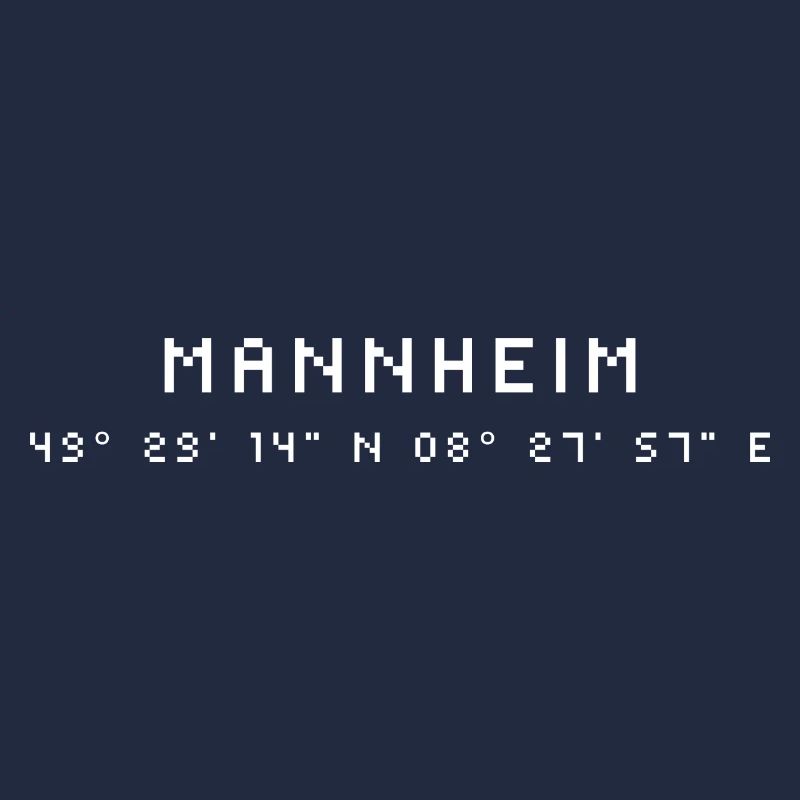 Coordonnées Mannheim