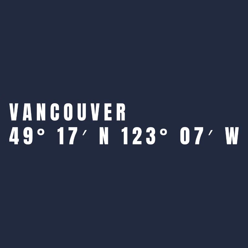 Vancouver, Canada Coordinates