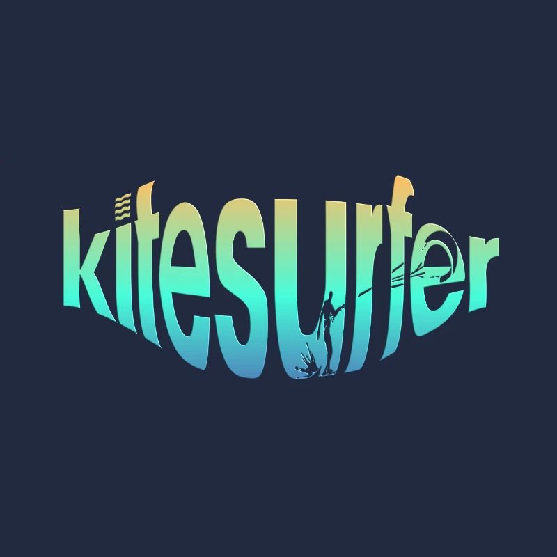 Kitesurfeur par écrit