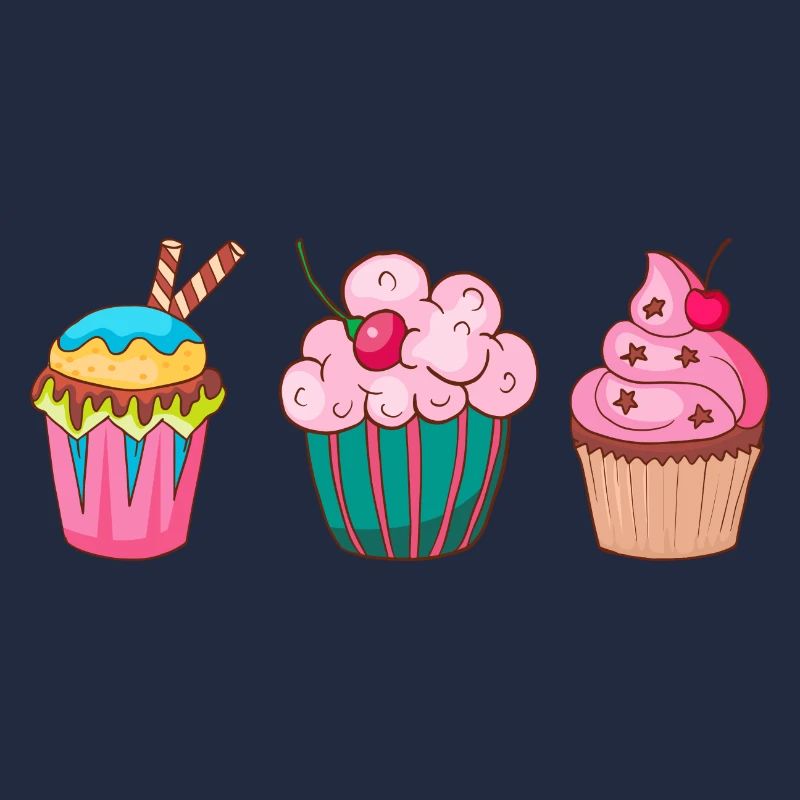 Cupcake Muffin Gâteau à la confiserie