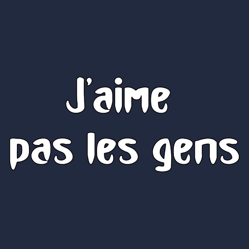 J'aime pas les gens...