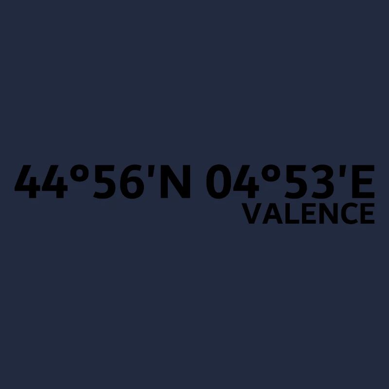 Coordonnées de Valence