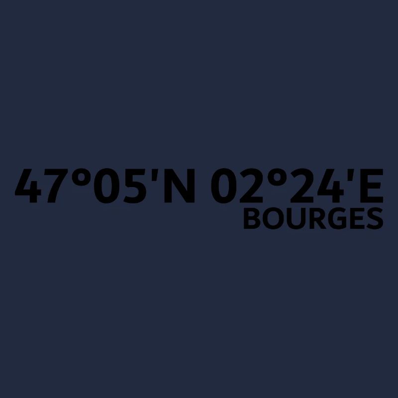 Coordonnées de Bourges