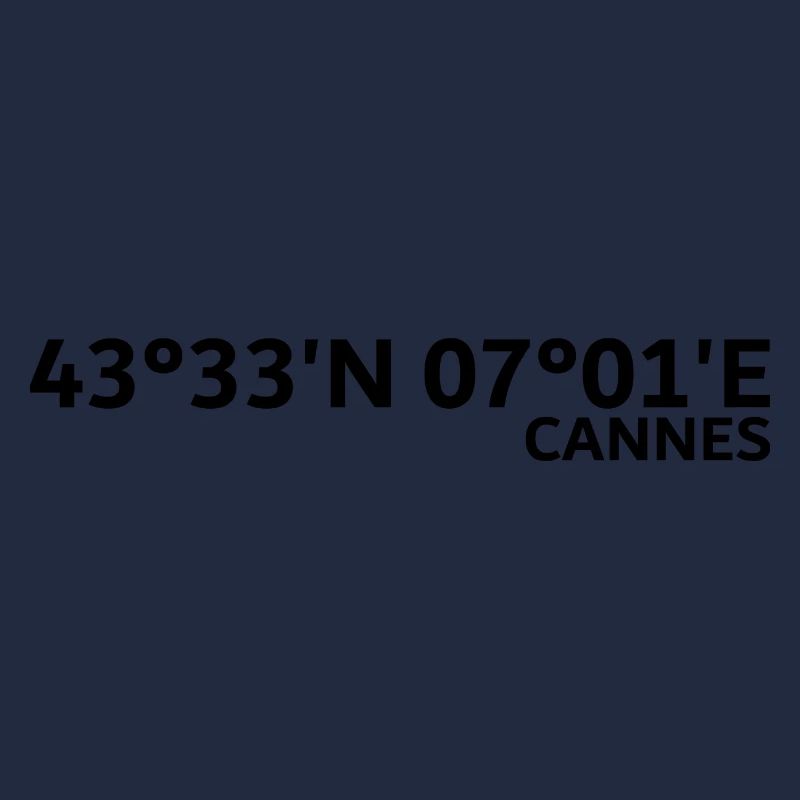 Coordonnées cannes