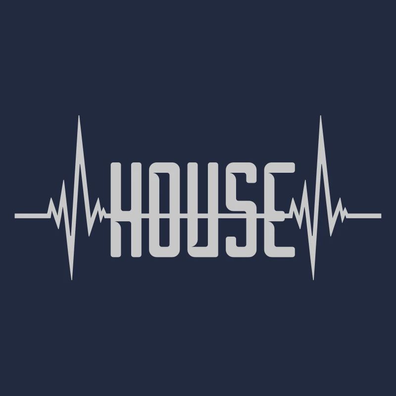 House Frequency Pulse Logo