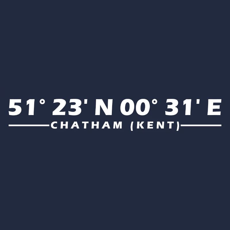 Chatham (Kent) coordinates