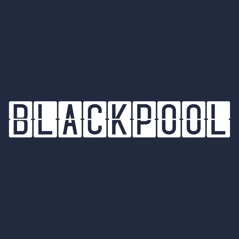Panneau de l’aéroport de Blackpool