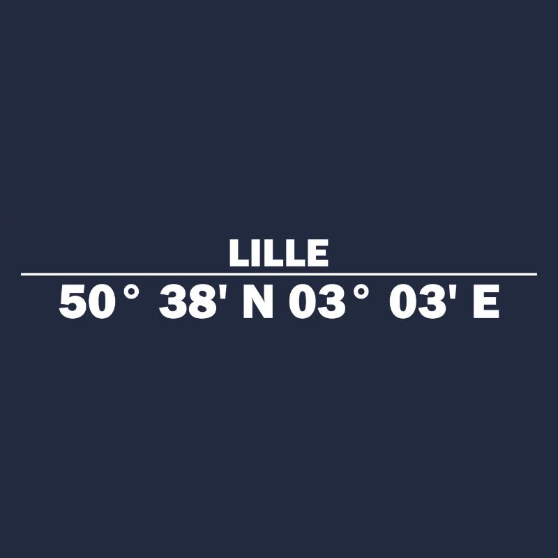 Coordonnées de Lille